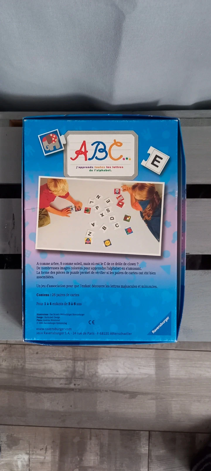 Quebra-cabeça ABC para aprender o alfabeto Ravensburger – photo 2